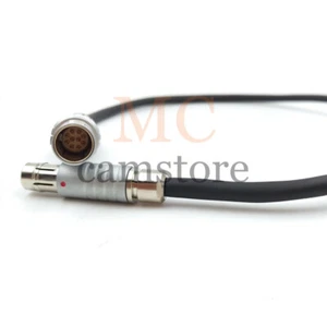Preston MDR3 Run Stop Power Cable FGG 1B 10 Pin Male to Fischer RS 3 Pin 23.6 in - Picture 1 of 6