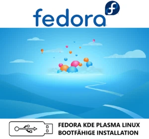 FEDORA 41-1.4 KDE PLASMA LINUX BOOTFÄHIGE USB STICK INSTALLATION! - Bild 1 von 1