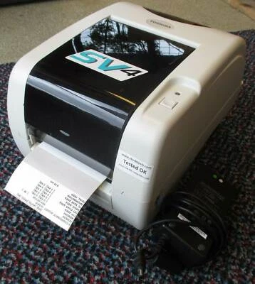 TEC SV4 USB 108mm Thermal Label Printer PRINTS OK B-SV4T-GS10-QM-R - INCL PSU - Image 1 of 3