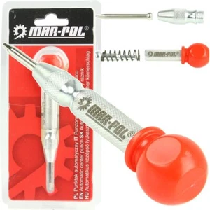 Punzone automatico in alluminio lunghezza 13 cm Ø4 mm - Foto 1 di 6