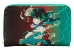 Neue Loungefly My Hero Academia Deku Geldbörse mit Reißverschluss - Bild 1 von 4