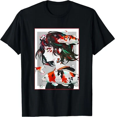 Anime Girl Japanese Aesthetic anime Otaku Gift Unisex T-Shirt - Image 1 of 4