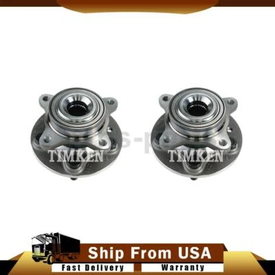 Conjunto de cojinete y buje de rueda delantera Timken para Land Rover LR3 2005 2006 2007 Foto 1 de 4