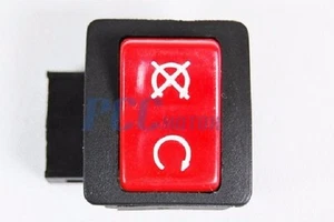Botón interruptor de apagado ciclomotor de gasolina GY6 50cc125cc 150cc 200cc 25 chino U SW09 - Imagen 1 de 1