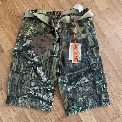 Wearfirst Corto Para Hombres 30 Verde Camuflaje Cinturón Carga Ligero Senderismo Pesca Nuevo con Etiquetas Foto 1 de 4