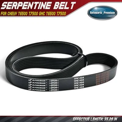 Cinto serpentina ventilador e alternador 55,28" para Chevy T6500 T7500 GMC T6500 T7500 - Imagem 1 de 4
