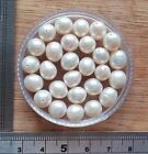 4 X Freshwater Pearl Rice 8 X 9mm Smooth - Bead Craft Jewellery Necklace Earring
