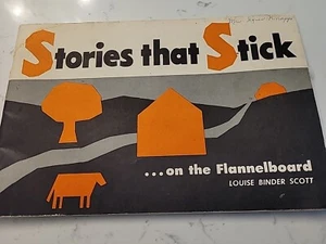 Stories that Stick..on the Flannelboard By Louise Binder Scott(1959) 16 stories - Picture 1 of 11
