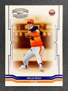 Tarjeta de béisbol Nolan Ryan 291 de los Astros de Houston Donruss 2005 MLB - Imagen 1 de 3