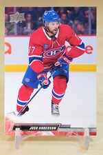 2022-23 Upper Deck Series 2 Base #349 Josh Anderson - Montreal Canadiens