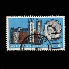 Great Britain, Scott 452, Westminster Abby, 1966, used