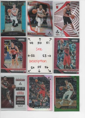 NEW Portland Trail Blazers U-PICK Serial #d JERSEY AUTO Rookies LILLARD MCCOLLUM - Image 1 of 4