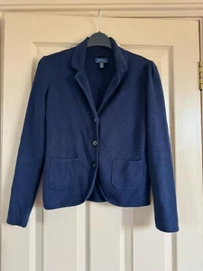 POLO RALPH LAUREN Cardigan Blue 12-14 YEARS - Picture 1 of 3