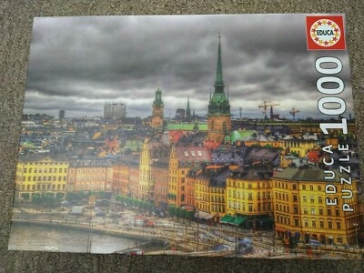 Educa 1000 Piece Jigsaw Puzzle Buildings City Architecture ? Made in Spain - Image 1 of 4