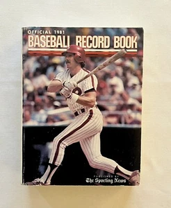 1981 Baseball Record Book The Sporting News Mike Schmidt Philadelphia Phillies - Bild 1 von 6