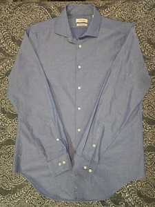 CALVIN KLEIN Infinite Non Iron Stretch Button Down Lg 34/35 - Picture 1 of 4