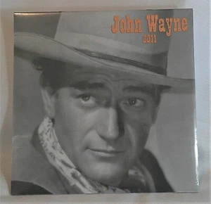 John Wayne Faces 2011 Calendar Browntrout Publishers 12-Month FSC New Sealed - Picture 1 of 4