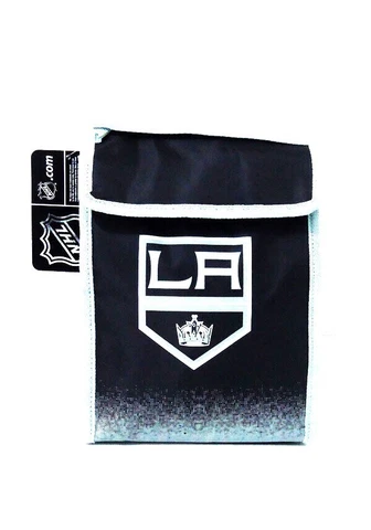 Los Angeles Kings Insulated Lunch Bag NHL Hockey Sports New Size 10x5x5 Cover