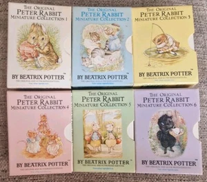 Miniature Beatrix Potter Full Collection ExCond 1986 Rare Find Vintage - Picture 1 of 6