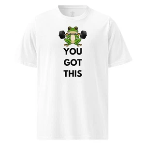 Under Armour Tee Shirt S-2XL Relaxed "You Got This" Frog Short Sleeve Crew Neck - Picture 1 of 27
