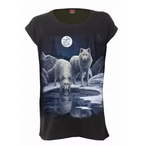 SPIRAL DIRECT WARRIORS OF WINTER TURNUP LOOSEFIT TEE/Skull/Gothic/Guitar/Top/Tee - Picture 1 of 1