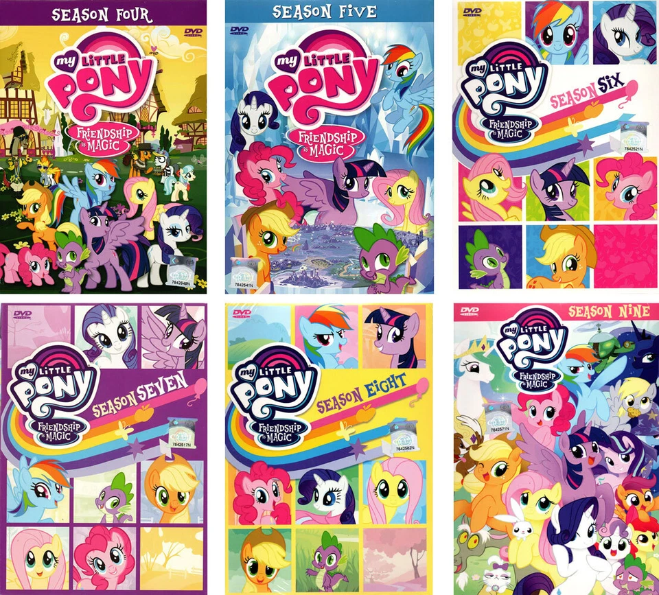 DVD MY LITTLE PONY (FRIENDSHIP IS MAGIC) SEASON 4-9 ENGLISH VERSION - Image 1 of 2