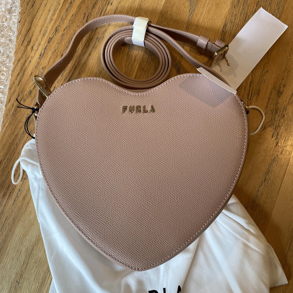 Furla Heart Crossbody Bag Lilli Moonstone