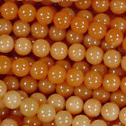 Peach Red Aventurine 8mm Round Gemstone Beads