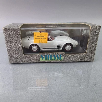 Chevrolet Corvette Stingray Convertible 1969 Vitesse 1:43 Blanco 036A Diecast De Colección Foto 1 de 4