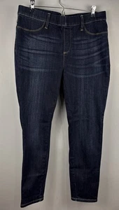 Judy Blue Skinny Jeans Pull On Denim Jeggings Size 15/32 Blue Dark Wash Stretch - Picture 1 of 9