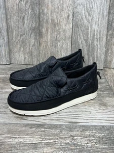 Sperry Moc-Sider Nylon Black Quilted Moccasin Shoes Men's 11 STS23793 - Picture 1 of 7