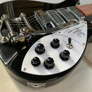 Guitarra Eléctrica 325 Cuerpo Negro 6 Cuerdas Personalizada Madera Maciza con Estuche Envío Gratis - Imagen 1 de 8