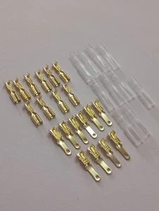 10x Kit Connecteur Cosse Borne Sertissage Fil Câble 2.8mm 2.80mm 2.8 2.80 - Picture 1 of 11