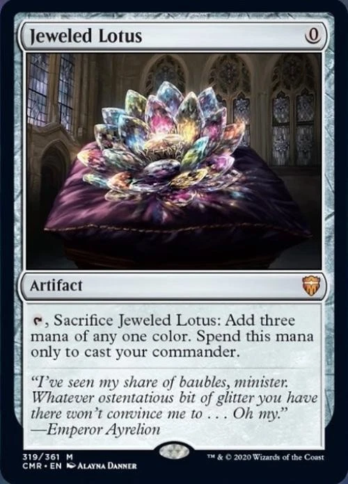 MTG English Jeweled Lotus NM Normal Commander Legends - Image 1 of 1