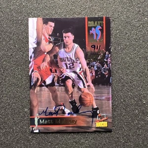 1995 Signature Rookies MATT MALONEY #26 Pennsylvania Basketball AUTO 0911/7750 - Picture 1 of 4