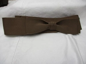 Zum Selbermachen "Mokka" 16 Ligne vorgebunden in Schleife Hutband Ripsband - Bild 1 von 1