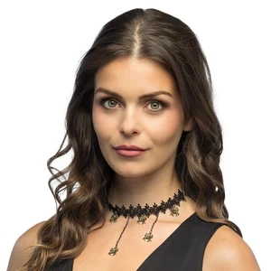 Halskette Choker Spinnen Schmuck Halloween Karneval Fastnacht Zubehör - Bild 1 von 2