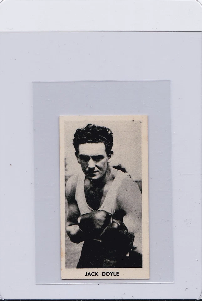 1938 Fred C. Cartledge Razors Famous Prize Fighters - Jack Doyle #50 - Image 1 of 2