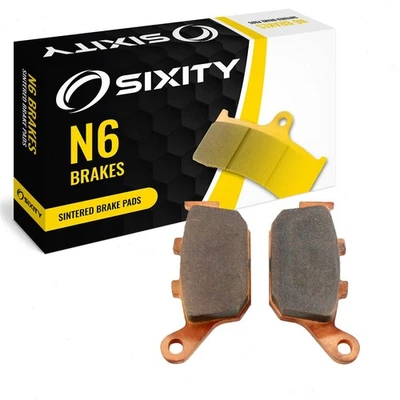 Rear Sintered Brake Pads 2007-2008 Buell XB12Ss Lightning Long Set Full Kit  sd - Image 1 of 4
