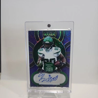 2022 Wild Card Auto Mania BREECE HALL AUTO /75  - Image 1 of 3