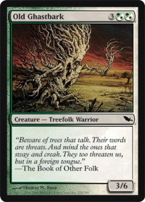 Old Ghastbark - Medium Play MTG Shadowmoor - Image 1 of 1