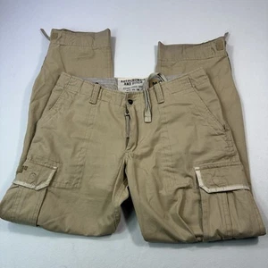 Abercrombie & Fitch Adirondacks Fallschirmjäger Cargo Hose Beige Gr. M Vintage - Bild 1 von 12