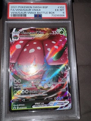 Venusaur VMAX SWSH102 SWSH: Sword & Shield Promo Cards Holo - Image 1 of 2