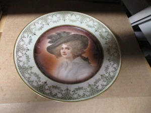 Vintage Royal Munich Portrait Plate-Woman  L417 PA - Picture 1 of 4