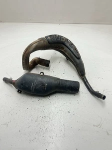 83-84 HONDA ATC250R Atc 250r Exhaust Pipe Header Muffler Silencer Shield READ - Picture 1 of 15