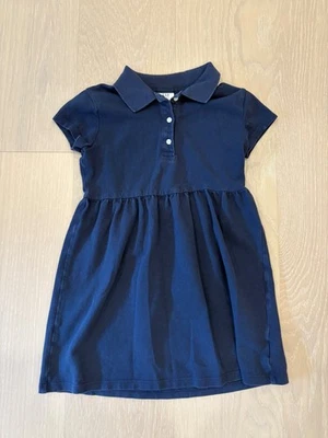 Vestido polo uniforme GAP para niños - talla S (6/7) - azul marino Foto 1 de 4
