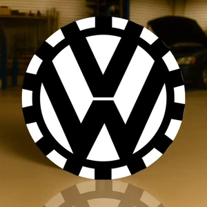1937 Volkswagen Gear Crest – First Logo Heavy Metal Sign – 19.7" (50cm) - Picture 1 of 5