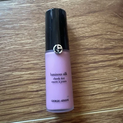 Giorgio Armani ~ 62 DELICATE MAUVE ~ Luminous Silk Cheek Tint 12ml - Image 1 of 2