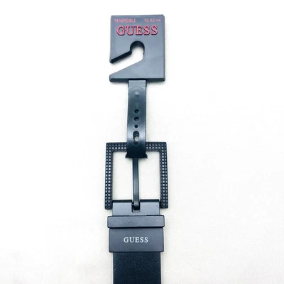 Cinto masculino reversível Guess preto e marrom cintura GG tamanho 42-44 - Imagem 1 de 4