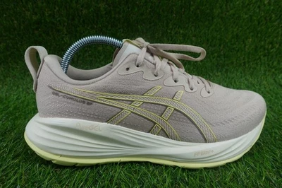 Asics Gel Cumulus 27 Shoes Women Sz 9 Wide Mineral Beige Yellow Running 1012B773 - Image 1 of 4